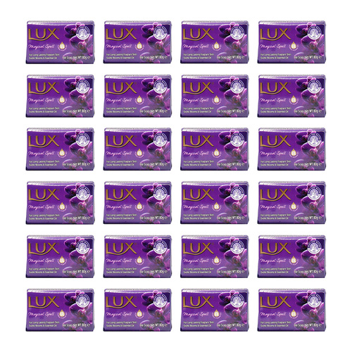 24PK Lux 80g Bar Soap Exotic Blooms & Essential Oil - Magical Spell