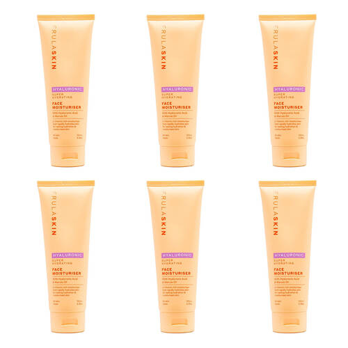 6PK Frula Skin Hydrating Moisturiser 100ml - Hyaluronic Acid & Kawakawa Oil