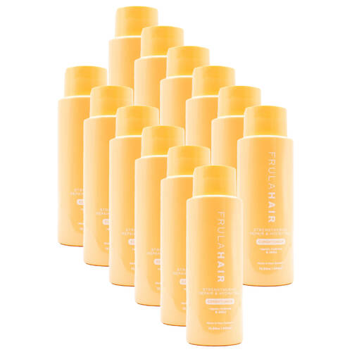 12PK Frula Hair 400ml Conditioner Strengthening Repair & Hydrating