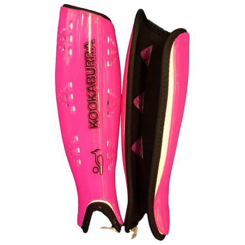 Kookaburra Viper Field Hockey Shinguards Pair Pink Size Xsmall