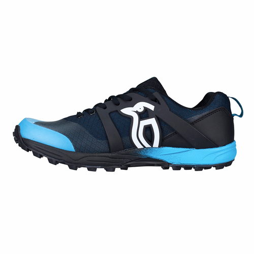 Kookaburra Xenon Unisex Hockey Shoes Black/Teal Size 4 US/3 UK