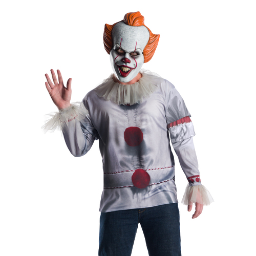 Marvel Pennywise 'It' Movie Dress Up Costume Top - Size XL