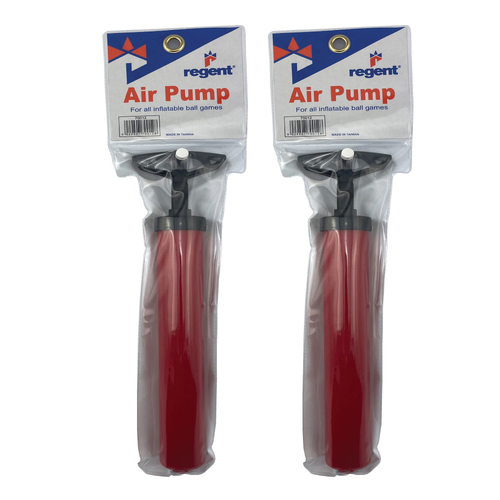 2PK Regent 12'' Hand Air Pump Sports Ball Inflator w/ Needle