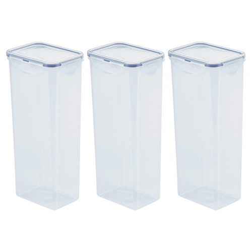 3PK LocknLock Classic Food Container Pasta Box Tall 2.0l