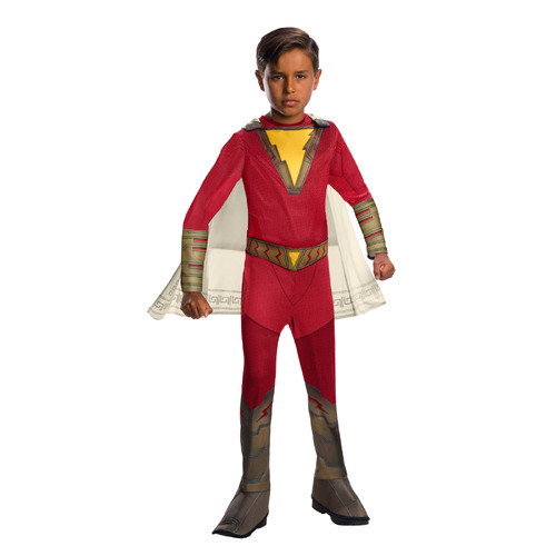 Dc Comics Shazam Classic Boys Dress Up Costume - Size L