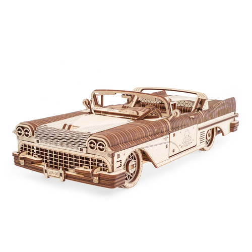 Ugears Dream Cabriolet VM-0 Wooden 3D Puzzle 73pc