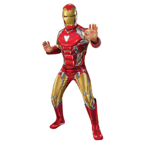 Marvel Iron Man Deluxe Avengers 4 Dress Up Costume - Size XL
