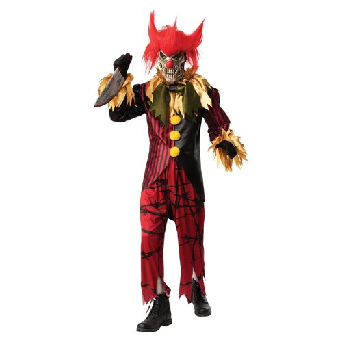 Rubies Crazy Clown Circus Dress Up Costume - Size Standard