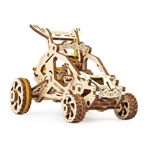 Ugears Desert Buggy Mechanical DIY Wooden 3D Puzzle 80pc