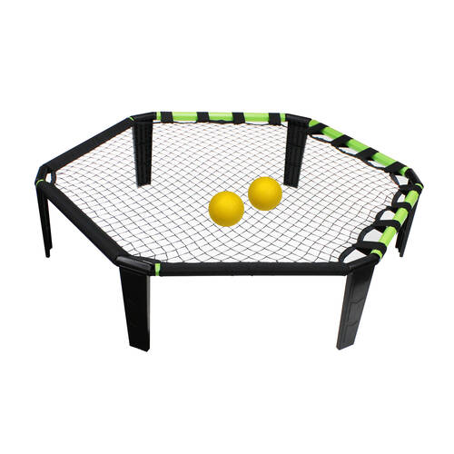 Regent Outdoors Bounce Action Playing Game Hex Design w/ 2 Balls 90x90x20cm