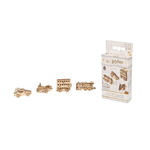 Ugears Magical Harry Potter Vehicles 3D DIY Wooden Puzzle 8y+
