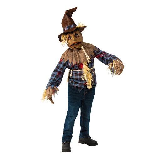 Rubies Scarecrow Kids/Boys Dress Up Costume - Size M