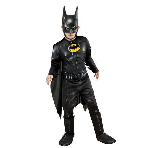 Dc Comics Batman Keaton Deluxe The Flash Costume Party Dress-Up - Size L