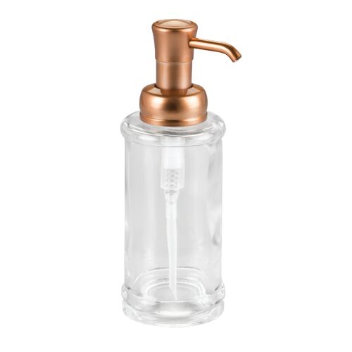 iDesign Hamilton Soap Dispenser Copper 7x8.6x21cm