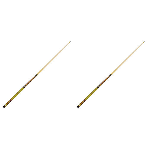2PK Formula Sports Rumpus Kids 48 Inch Wooden Cue Stick - Barb Wire