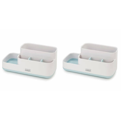 2PK Joseph Joseph EasyStore Bathroom Caddy Blue