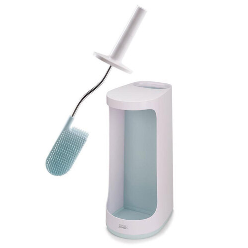 Joseph Joseph Flex Store Toilet Brush w/ Caddy - Blue/White