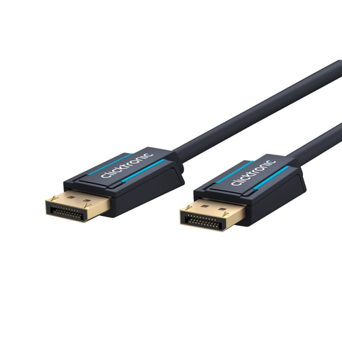 Clicktronic 3m Display Port Cable Monitors/Projector 1.2 Male to M