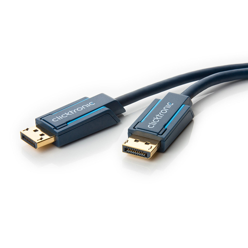 Clicktronic 7.5m Display Port Cable Monitors/Projector 1.2 Male to M