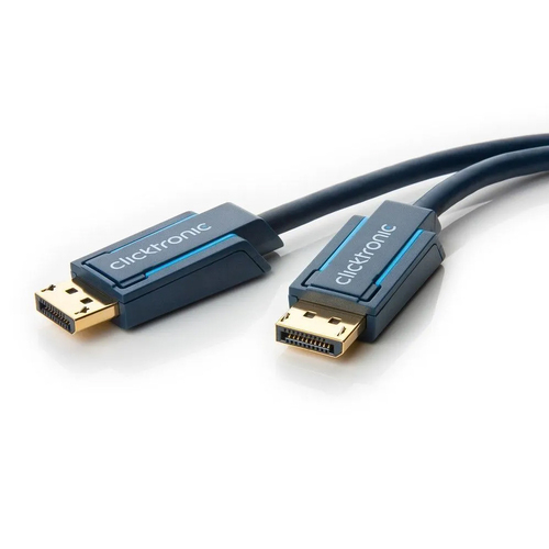 Clicktronic 15m Display Port Cable Monitors/Projector 1.1 Male to M