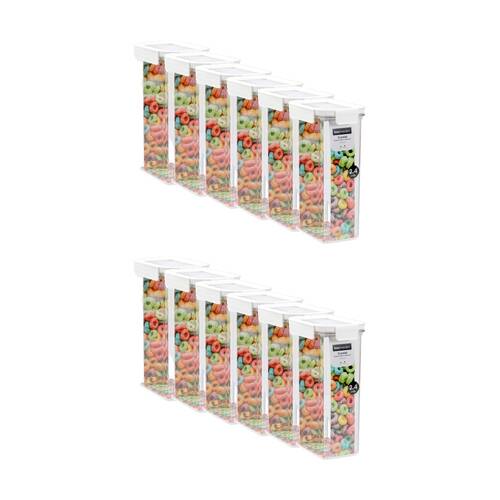 12PK Lemon and Lime Crystal Keep Fresh Container 2.3L Food Safe Kitchenware