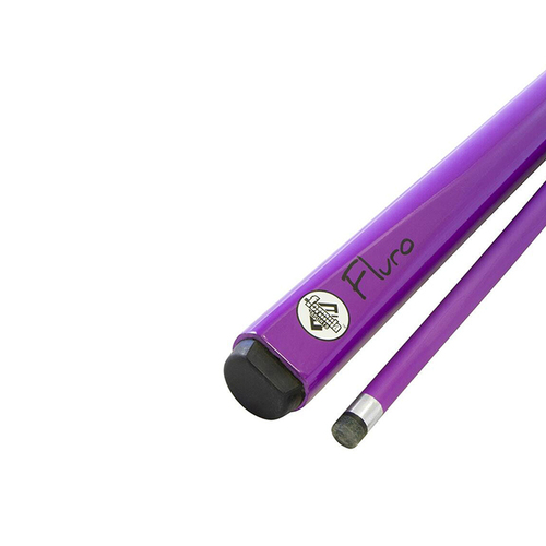 Formula Sports Billiard Fluro 2 Piece Pool Cue Purple