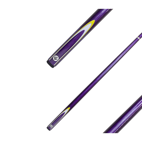 Formula Sports Billiard Fluro 2 Piece Pool Cue Purple