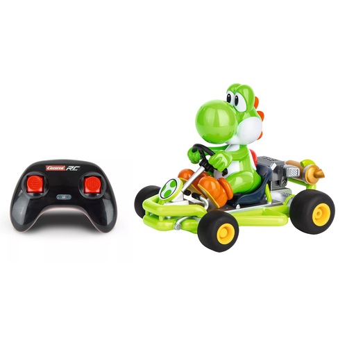 Carrera Mariokart 21cm Vehicle RC Car Yoshi Kids Toy 6y+ Green