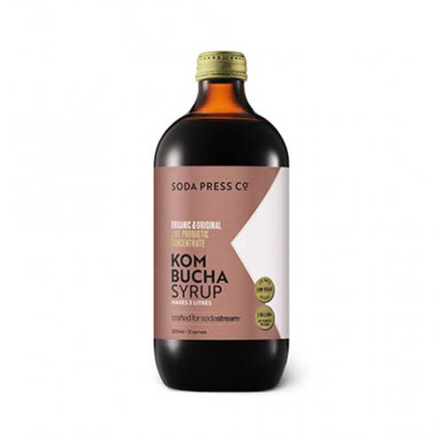 Soda Press Co Organic Syrup 500ml - Kombucha