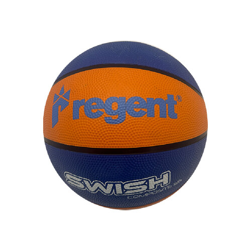 Regent Swish Indoor/Outdoor Basketball Size 5 Orange/Blue