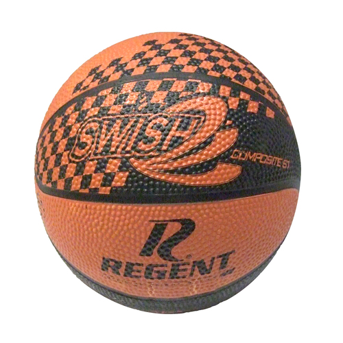 Regent Swish Indoor/Outdoor Basketball Size 1 Orange/Black