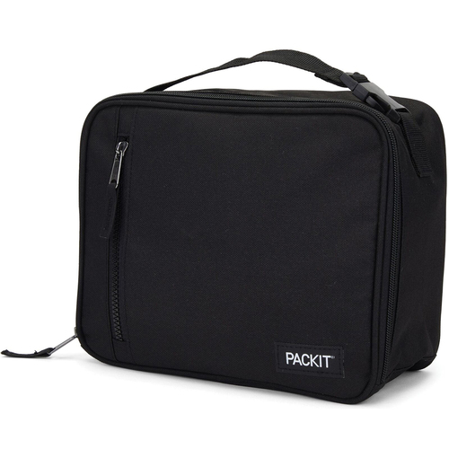 Packit Classic Lunch Bag Travel Food Storage - Black