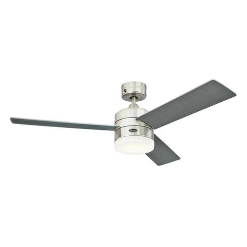 Westinghouse 122cm Alta Vista Ceiling Fan w/ LED Light - Stainless Steel