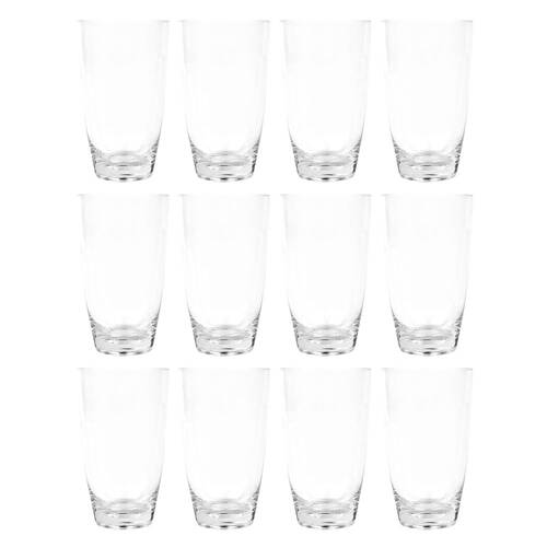 12PK Impact 500ml High Ball Drink Tumbler Cup Polycarbonate - Clear