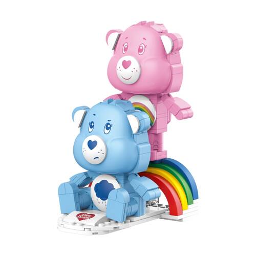 415pc Brickcraft Care Bears Rainbow Building Toy Complete Set