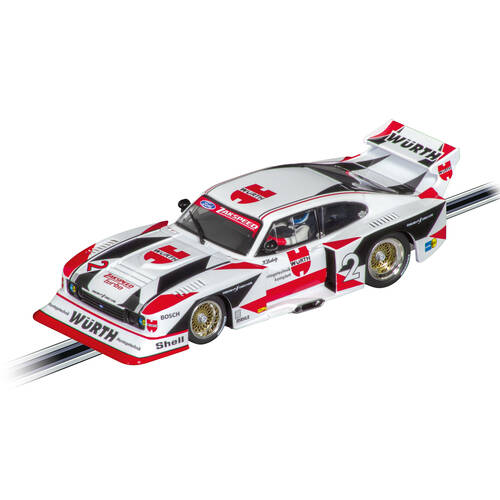 Carrera Ford Capri Zakspeed Turbo Wurth-Zakspeed Team #2 Slot Car Toy 8y+
