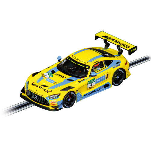 Carrera Mercedes-AMG GT3 Evo Team HRT #4 DTM 2023 Slot Car Toy Yellow 8y+