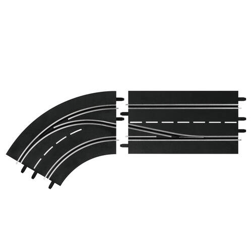 Carrera Lane Change Curve Left In to Out Slot Car Track Toy 8y+