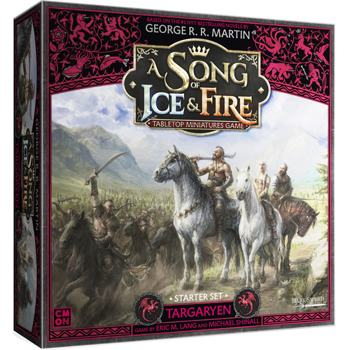 Cmon A Song Of Ice & Fire Miniatures Game Figure Targaryen Starter Set 14y+