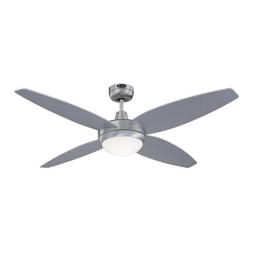 Westinghouse 132cm Havanna Ceiling Fan w/LED Light - Brushed Aluminium