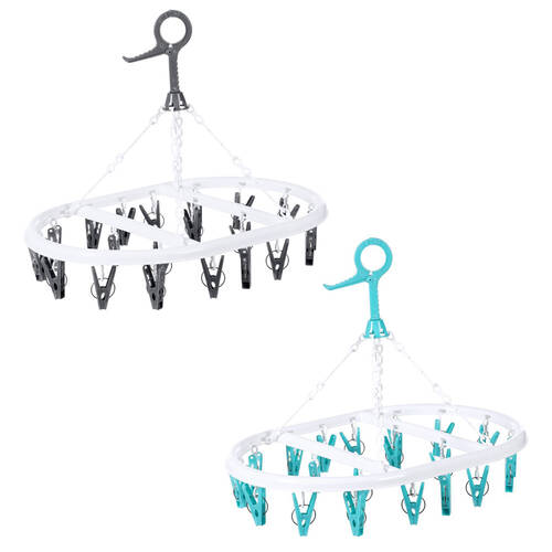 2PK Boxsweden 20 Peg Hanging Dryer - Assorted