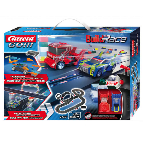 Carrera Go!!! Build 'n' Race Construction Car/Race Track Set 4.9m 6y+