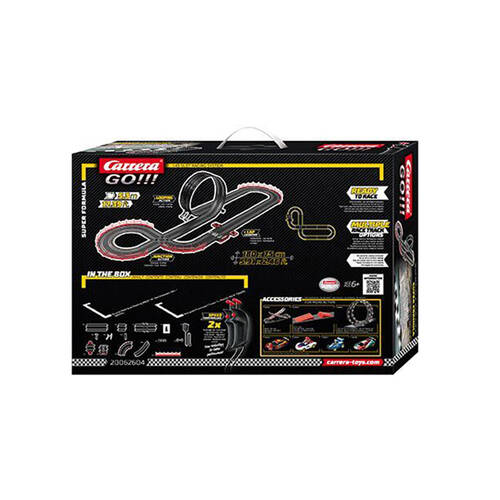 Carrera Formula-1 Super Formula Slot Car Race Track Set Kids Toy 5.3m