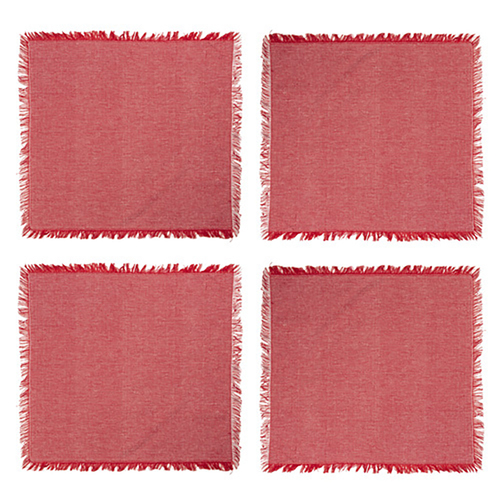 4pc Ladelle Garland 100% Cotton Woven Napkin/Serviette 45x45cm