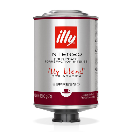Illy Blend Intenso Bold Roast Espresso Coffee Beans 1500g