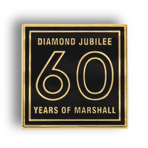 Marshall 60th Anniversary Enamel Pin