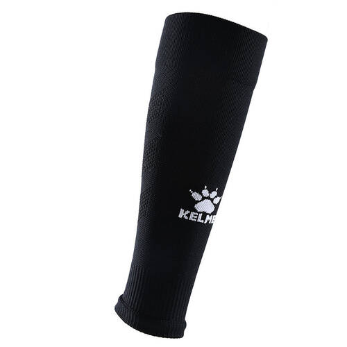 Kelme Sport Footless Soccer Socks/Calf Sleeve Grip Sock Compatable Black