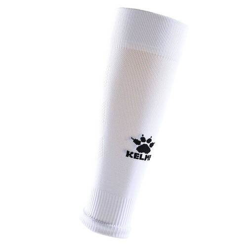 Kelme Sport Footless Soccer Socks/Calf Sleeve Grip Sock Compatable White