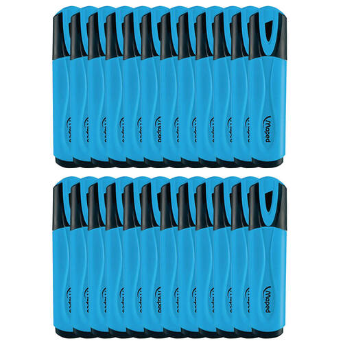 2x 12pc Maped Fluo Quality Neon Marker - Blue