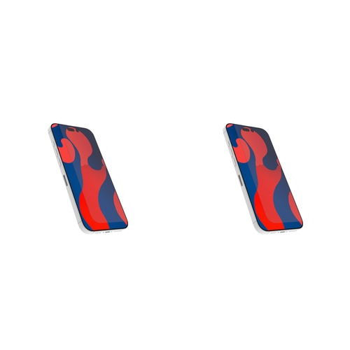 2PK 3sixT PrismShield Essential Screen Protector For iPhone 16 Pro Max Clear